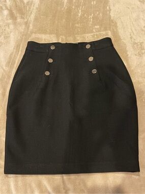 Black H&M pencil skirt